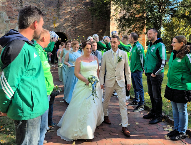 Hochzeit: Alles Gute Steffi & Marc